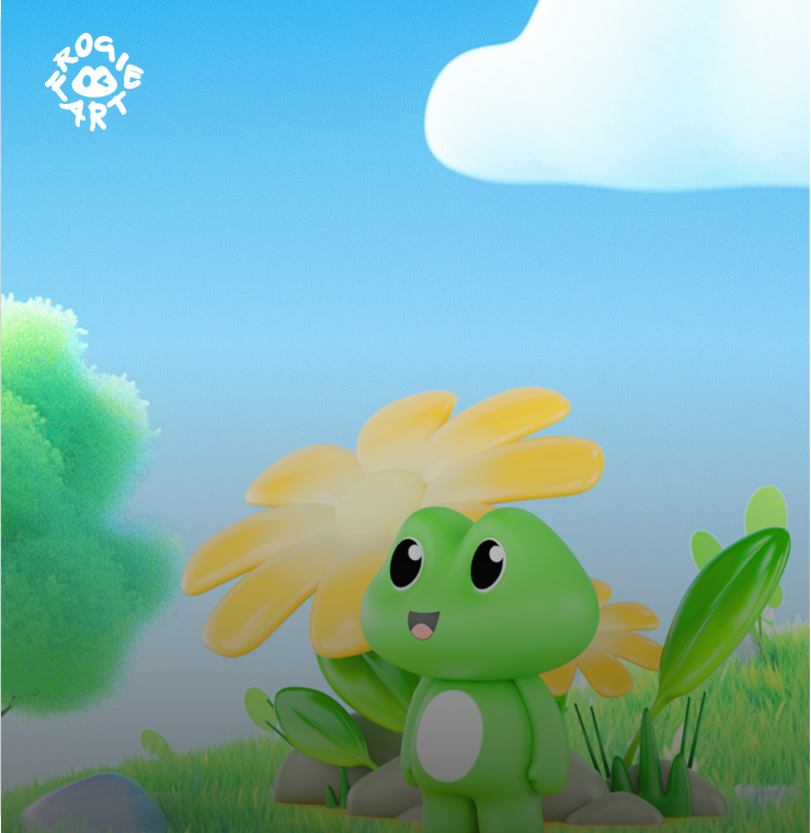 Frogie art
